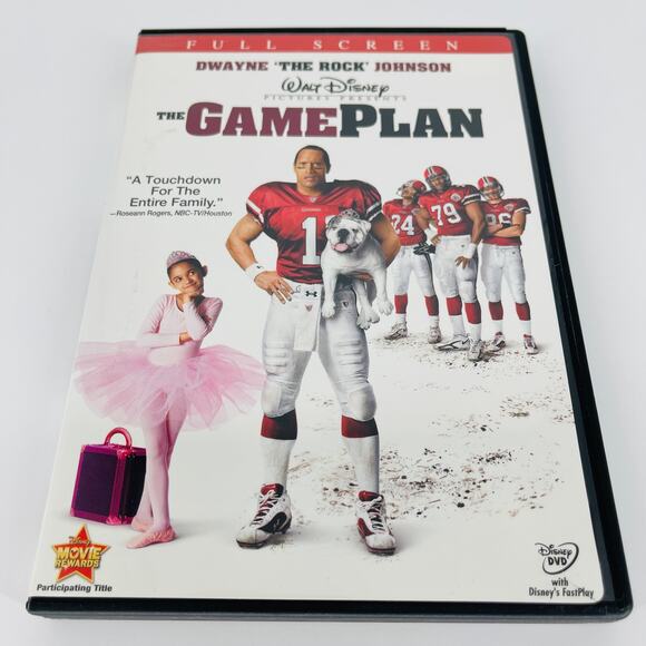 The Game Plan Movie DVD - Good Used Condition - Picture 1 of 10